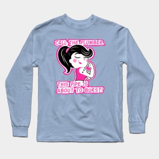 Barbell girl, gym girl, fitness girl, fitness Long Sleeve T-Shirt